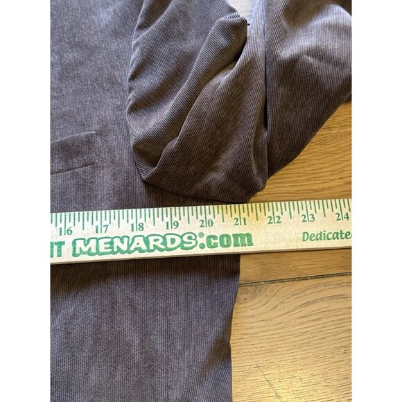 Lauren Ralph Lauren Sports Coat Blazer Brown 40R Polyester Blend Corduroy READ - Picture 9 of 16